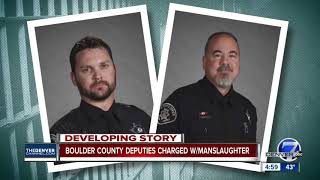 Boulder County deputies charged with manslaughter in death of man being transported to detox