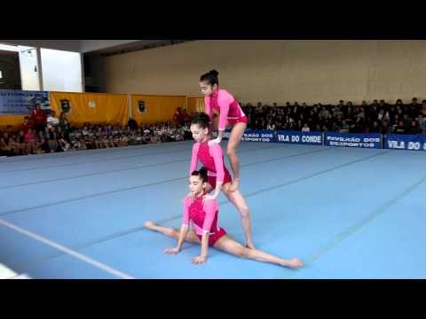 Gymnastics - Acrobatic Portuguese district championship - WG Juvenile ACM