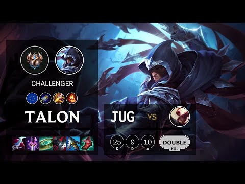 Talon Jungle vs Lee Sin - EUW Challenger Patch 11.23