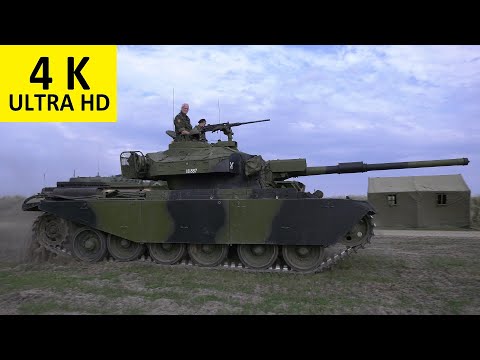 Kampfpanzer Centurion Mk. V-2 DK Kampvogn 105mm Scharfschiessen Live Firing Hærens Åben Hede 2022