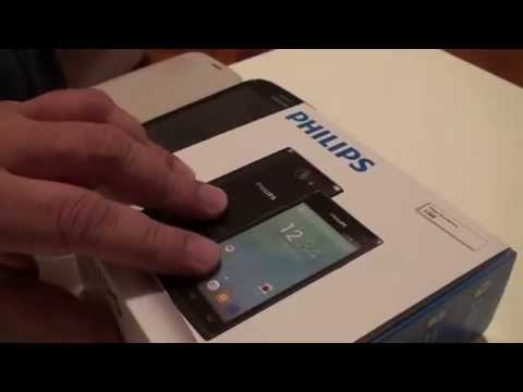 Phillips S388 smart phone unboxing an review