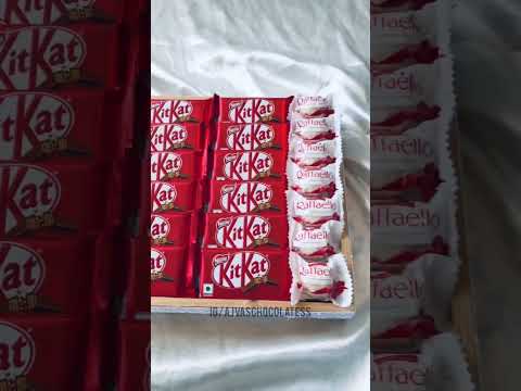 Kitkat hamper🍫❤️/engagement hamper/chocolate hamper/nikah hamper/wedding hamper #hamper #engagement