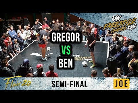 Gregor v Ben Nuttall - Semi-Final | UK Freestyle Championships 2018