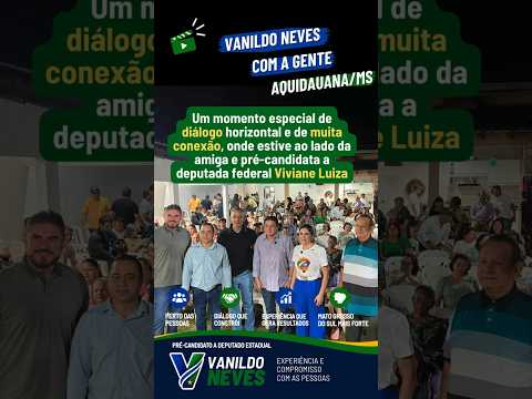 Construindo o futuro de MS com diálogo e união! 🤝✨