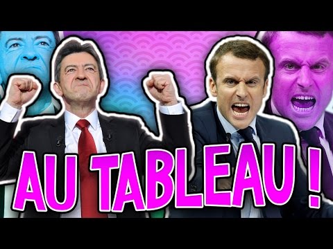 CANDIDATS AU TABLEAU (PARODIE)
