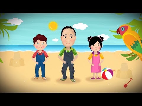 Yüksek Büyük Dalgalar Eğlenceli Hareketli Çocuk Şarkısı