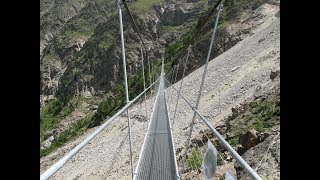 El puente suspendido más largo del mundo es inaugurado en Suiza