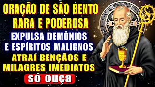 🛡️ Oração Poderosa de São Bento Expulsa Demônios, Atraia Bênçãos, Prosperidade e Riquezas⭐