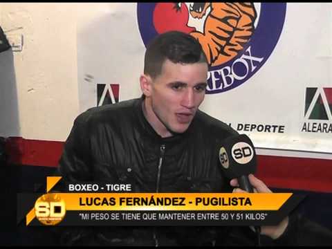 Boxeo - Tigre: Lucas Fernández - 24/07/2014