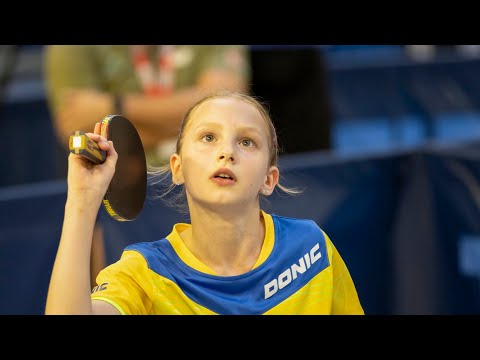 Ilona Buhai great first ball play. Eurominichemps 2023