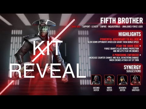 *NEW* Inquisitorius Character Inbound: Fifth Brother | Kit Reveal | Star Wars Galaxy of Heroes