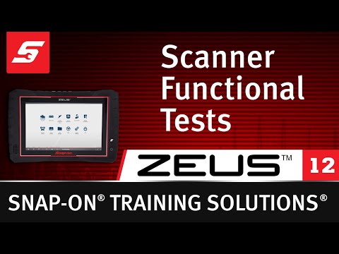 Functional Tests and Output Controls: ZEUS® (Pt. 12/14) | Snap-on Training Solutions®