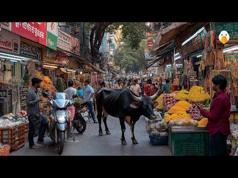 Bangalore, India🇮🇳 Extremely Busy Market in Bangalore Old Central  (4K HDR)