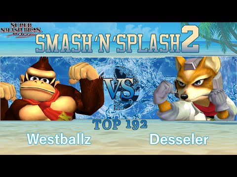 SNS2 - Tempo | Westballz (Donkey Kong) vs Desseler (Falcon) - Melee Top 192