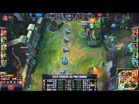 VG vs. RNG - Game 2 - LPL Summer 2015 Week 11 Day 1