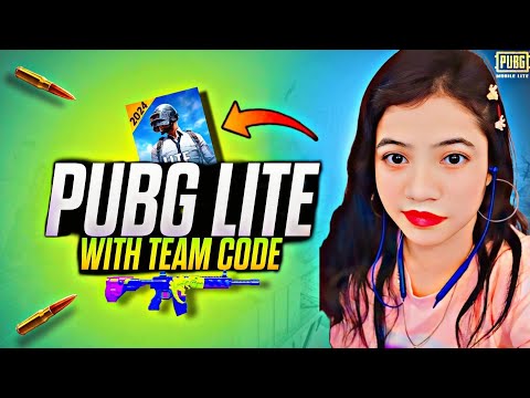 PUBG LITE LIVE STREAM GIRL GAMER||JOIN  WITH TEAM CODE.....