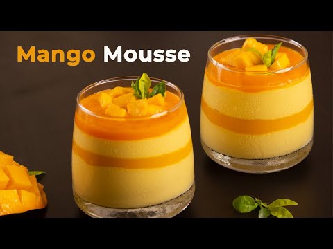 Mango Mousse | 3 ingredients