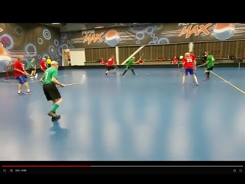 Floorball M65 BeWe   Valtti  2.erä  Olli Rahjus