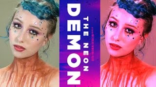 The NEON DEMON Makeup Tutorial | HALLOWEEN 2016
