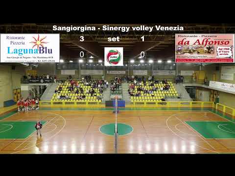 B 2 gara 2  -  Sangiorgina    vs    Synergy  Volley Venezia