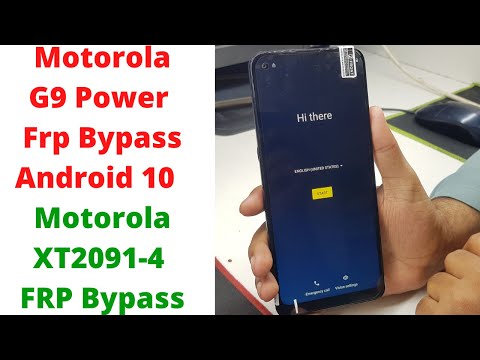 Moto G9 Power Frp Bypass android 10 | Motorola xt2091-4 Frp Bypass | Moto G9 Power Frp Bypass