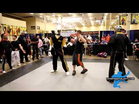 Mathieu Williams vs Billy Leader - Mens Sparring - Kumite Classic 2014