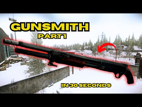 Gunsmith Part 1 in 30 Seconds - Patch 0.14 Guide + Walkthrough - Escape From Tarkov