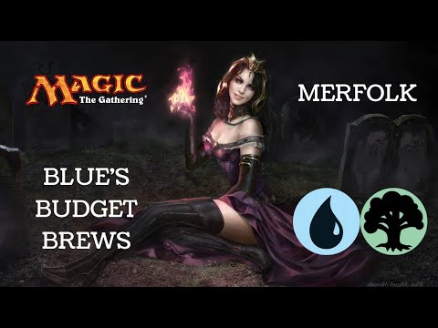 $20 Mtg budget decks - Blue/Green "Merfolk" - Magic the Gathering decks for beginners