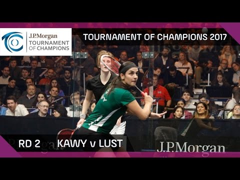 Squash: Kawy v Lust - Tournament of Champions 2017 Rd 2 Highlights