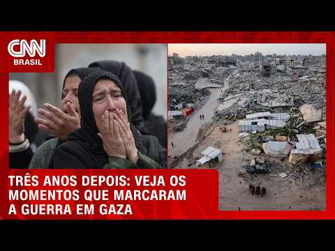 Israel e Gaza: relembre 3 anos de guerra após o 7 de outubro | CNN BRASIL