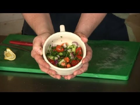 Arabic Vegetable Salad : Middle Eastern & Mediterranean Salads