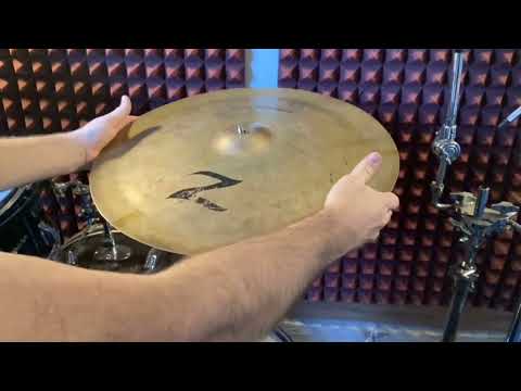 Used Zildjian Z Power Smash 20" China Crash 2458g w/ video demo of actual cymbal for sale image 3