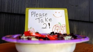 Halloween Candy Thieves Prank (Scaring trick-or-treaters)