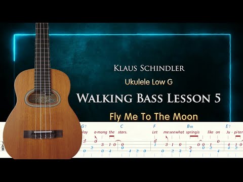 Ukulele Low G Walking Bass Lesson 5