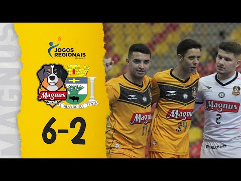 GOLS - Magnus 6  x 2 Pilar do Sul  - Jogos Regionais 2022  - FINAL