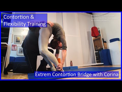 Contortion Training by Flexyart 125: Extrem Bridge Corina - Also for Yoga, Poledance, Ballet, Dance