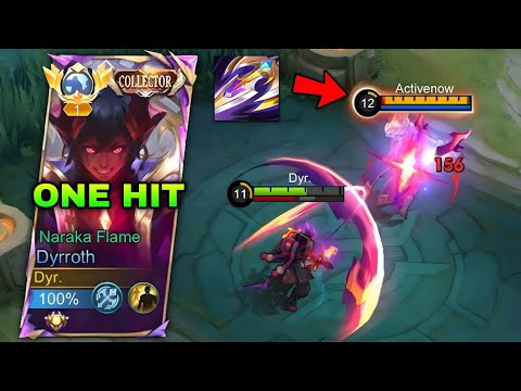 BEST 1 HIT BUILD DYRROTH 2024!!(100% BROKEN)