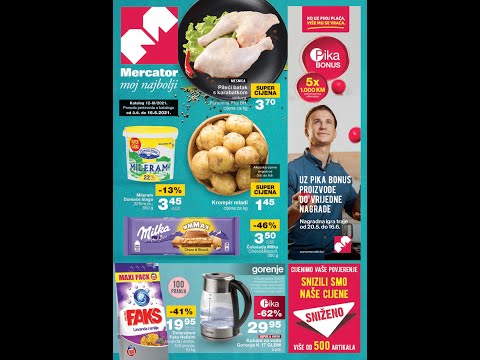 eKatalozi.com ⭐ MERCATOR Redovni katalog ✅ JUN 2021.