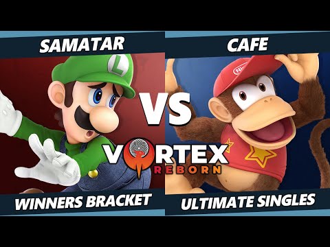 Vortex Legends 20 - Samatar (Luigi) Vs. Cafe (Diddy Kong) SSBU Ultimate Tournament