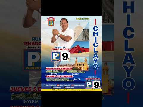 ¡Este 5 y 6 de febrero, estaré en Chiclayo LAMBAYEQUE! 🅿️9️⃣💛