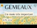 GEMEAUX - JUIN 2024 - FACE A UN GRAND DEFI  - Tirage anniversaire magnifique