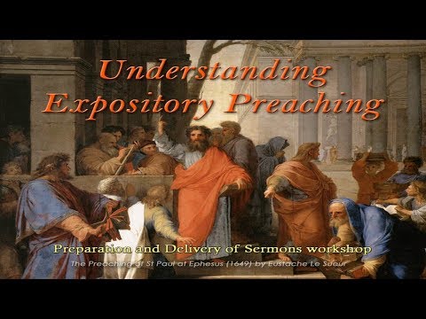 Lesson 3: Understanding Expository Preaching