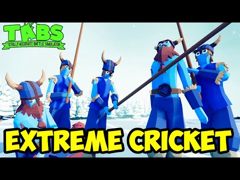 Extreme Cricket! Longship Crews vs Every Unit + Bonus - TABS MODDED Unit Possession Update