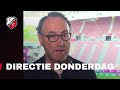 DIRECTIE DONDERDAG | 'Mooi dat die verantwoordelijkheid wordt opgepakt'