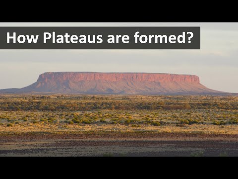 How Plateaus are formed | 2 types of Plateau