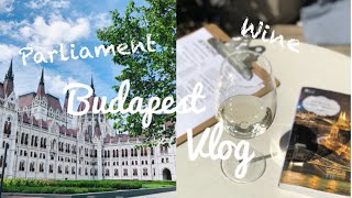 【ワイン好きママ】ブダペストのワインBarでアペリティフ＆世界一美しい国家議事堂を散策