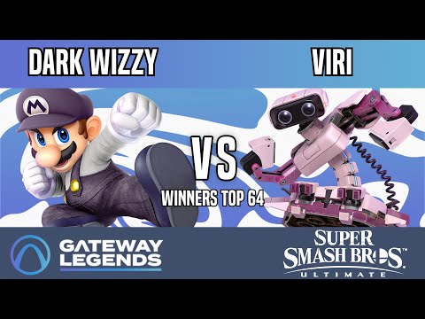 Gateway Legends - Winners Top 64 - Dark Wizzy(Mario) Vs. Viri(ROB)