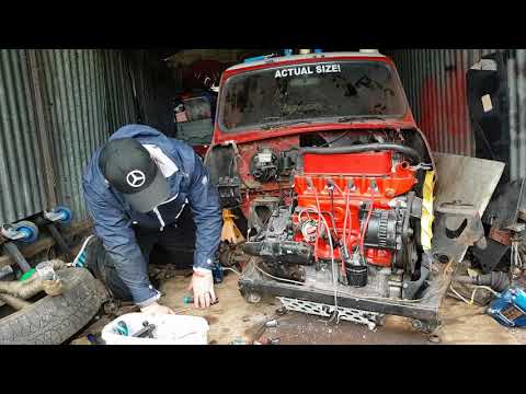 Classic Mini - Episode 14 - Front Subframe Stripdown & Shell Assessment