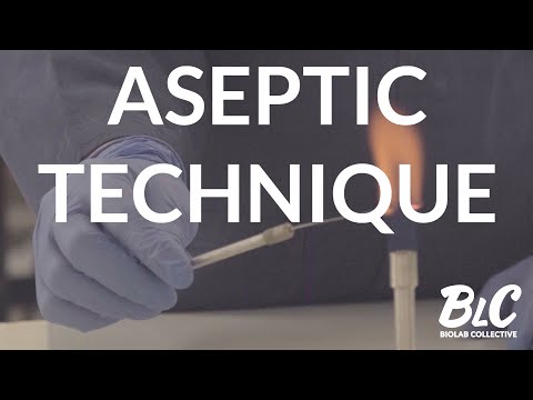 Stop contamination and infection - aseptic technique