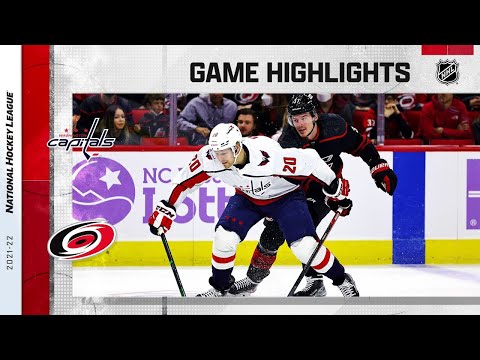 Washington Capitals vs Carolina Hurricanes ● Nov 28, 2021